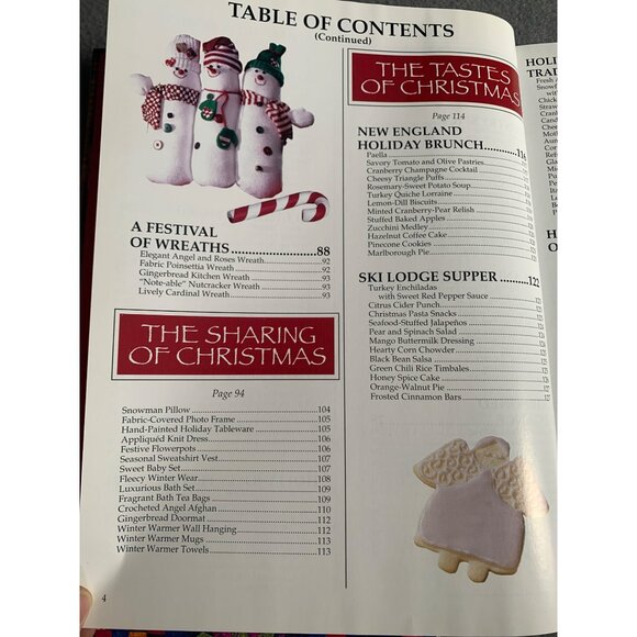 Leisure Arts The Spirit of Christmas Creative Holiday Ideas Book 12 - Picture 3 of 5